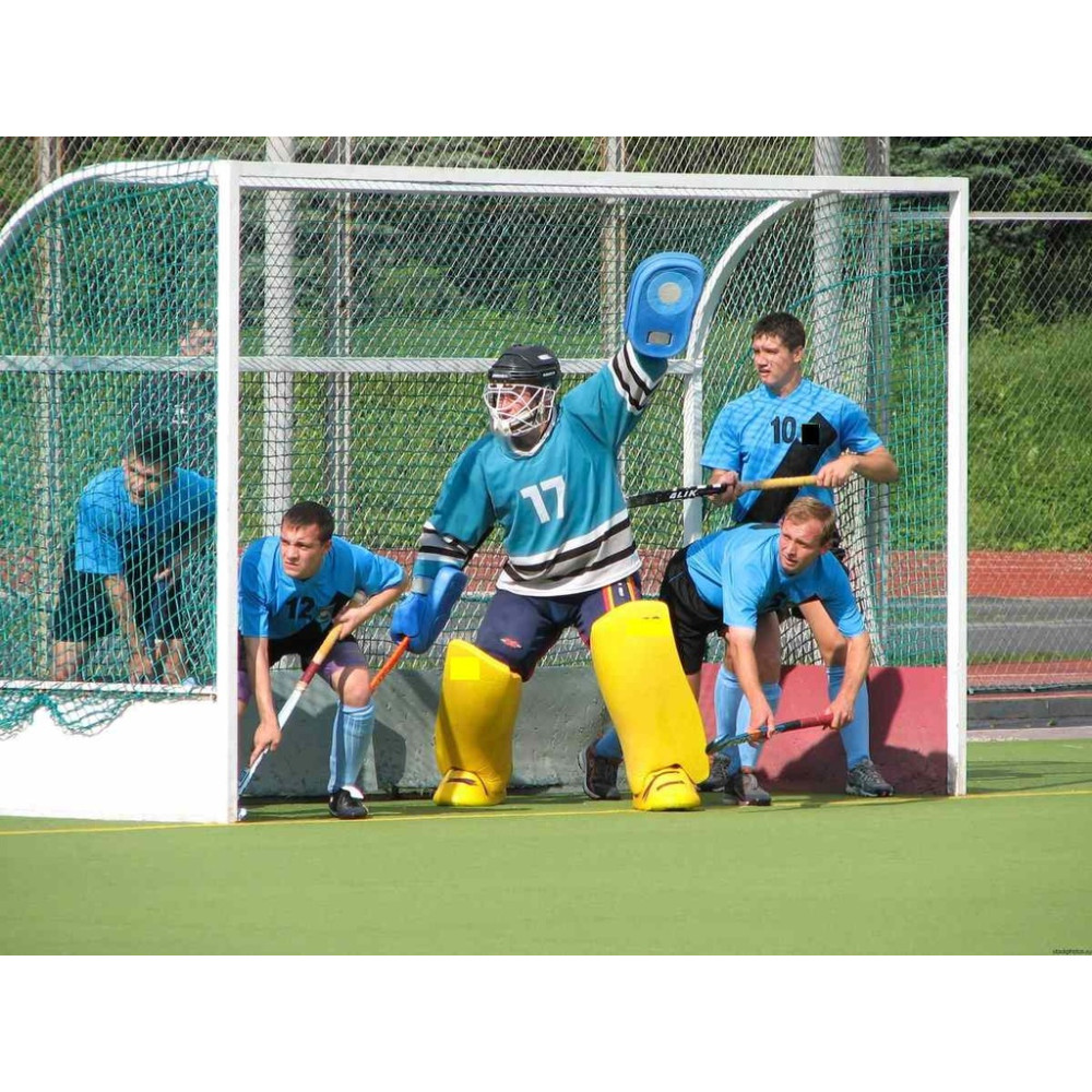 Сетка для хоккейных ворот (1 шт.), толщина нити: 5,0 мм.