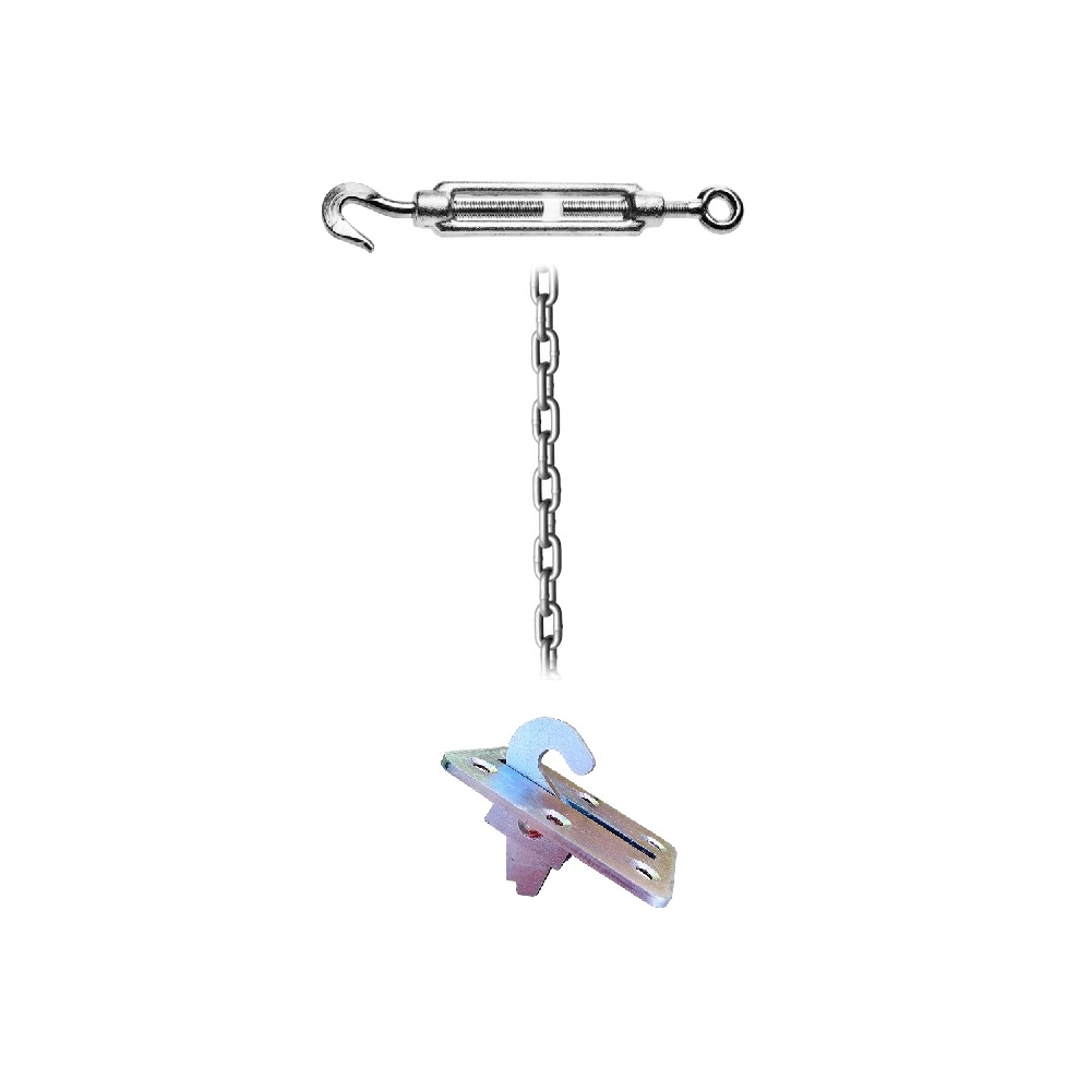 Крепление к полу для коня/козла гимнастического