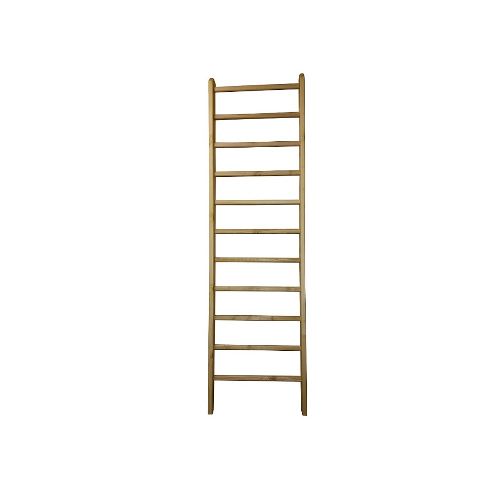 Стенка гимнастическая 2800х800 мм, круглые перекладины, бук/сосна